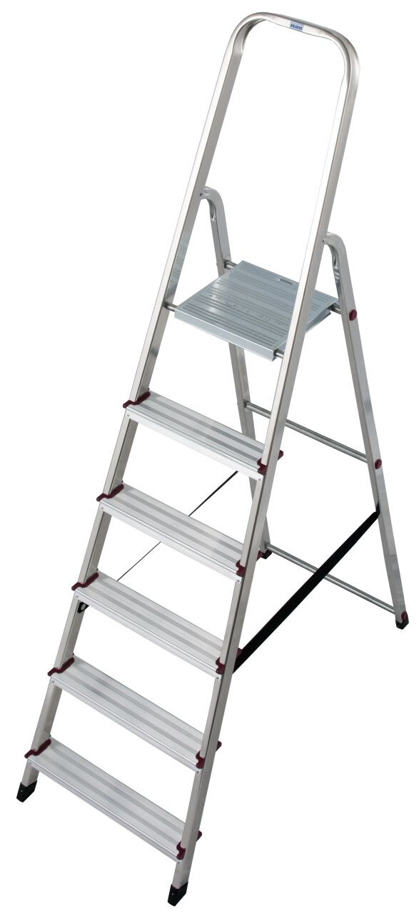 KRAUSE CORDA drabina aluminiowa wolnostojąca 6 stopni